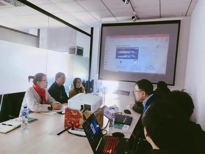 校企合作|電子信息學院赴多家企業走訪調研上海網絡交流